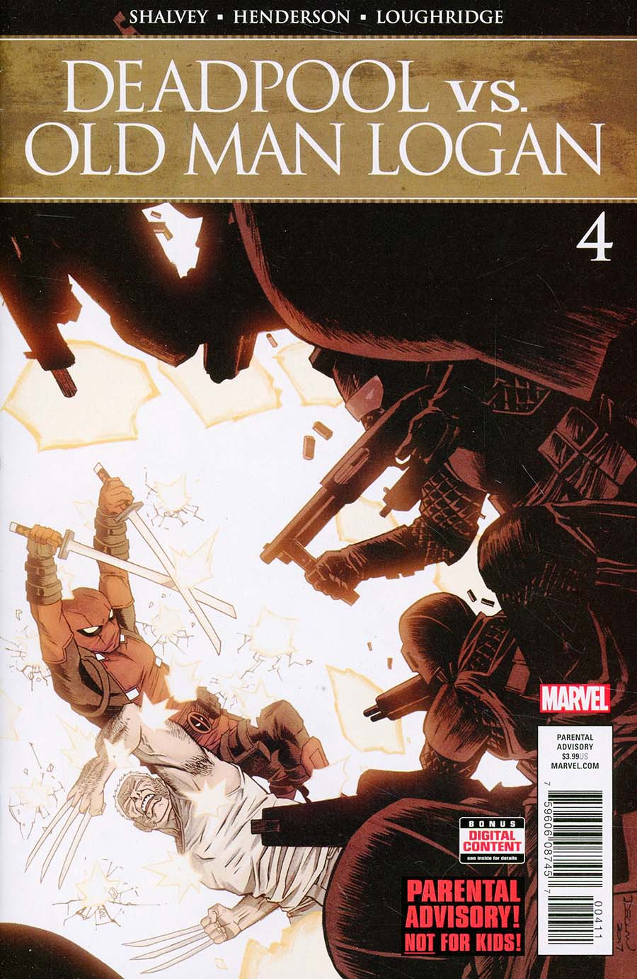 Deadpool vs Old Man Logan #4 Cover A Regular Declan Shalvey Cover (Marvel Legacy Tie-In)