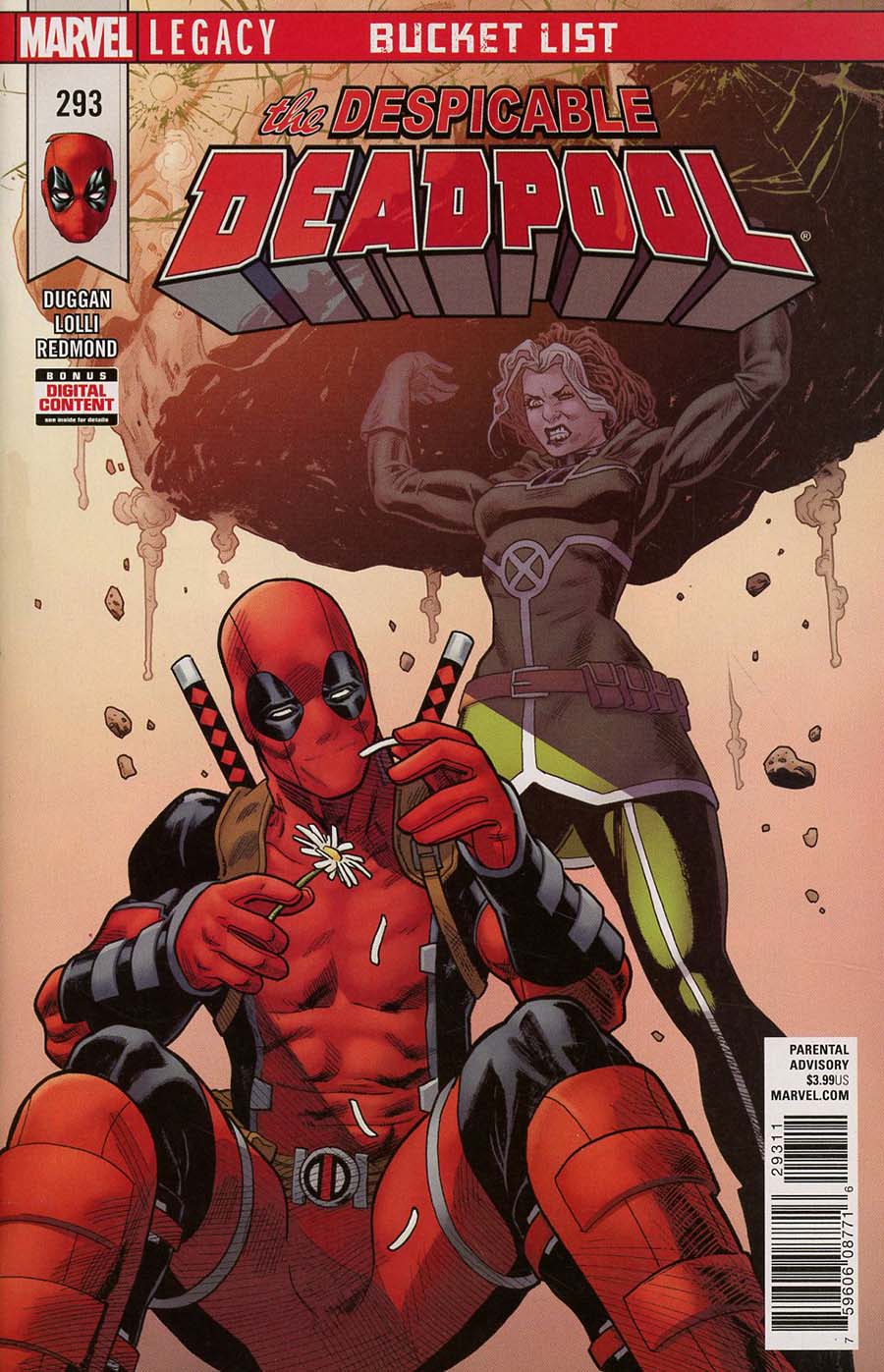 Despicable Deadpool #293 Cover A Regular Mike Hawthorne Cover (Marvel Legacy Tie-In)