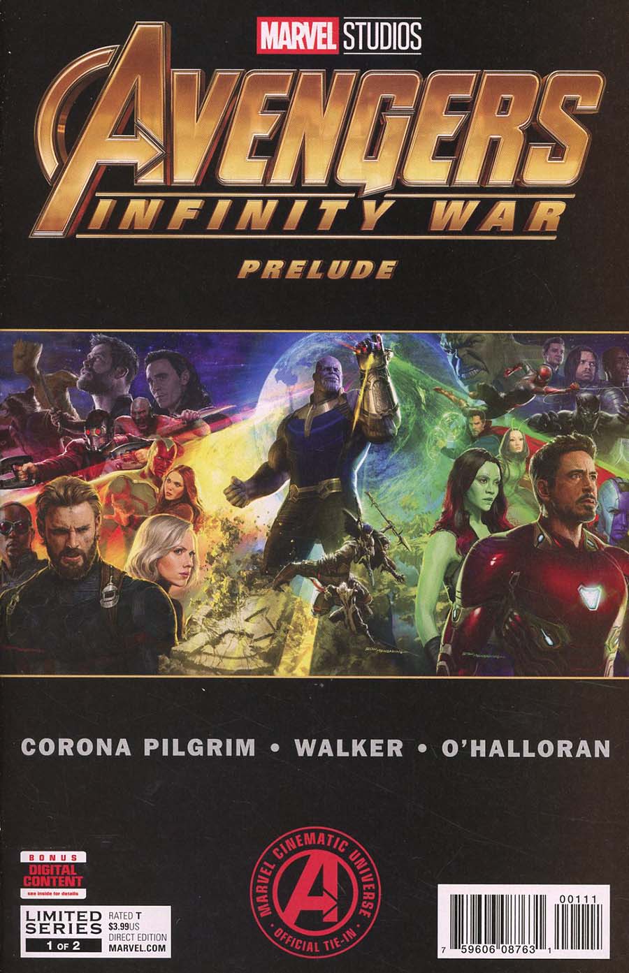 Marvels Avengers Infinity War Prelude #1