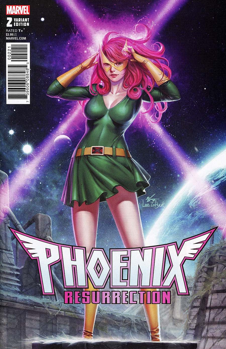 Phoenix Resurrection Return Of (Adult) Jean Grey #2 Cover B Variant In-Hyuk Lee Jean Grey Cover (Marvel Legacy Tie-In)
