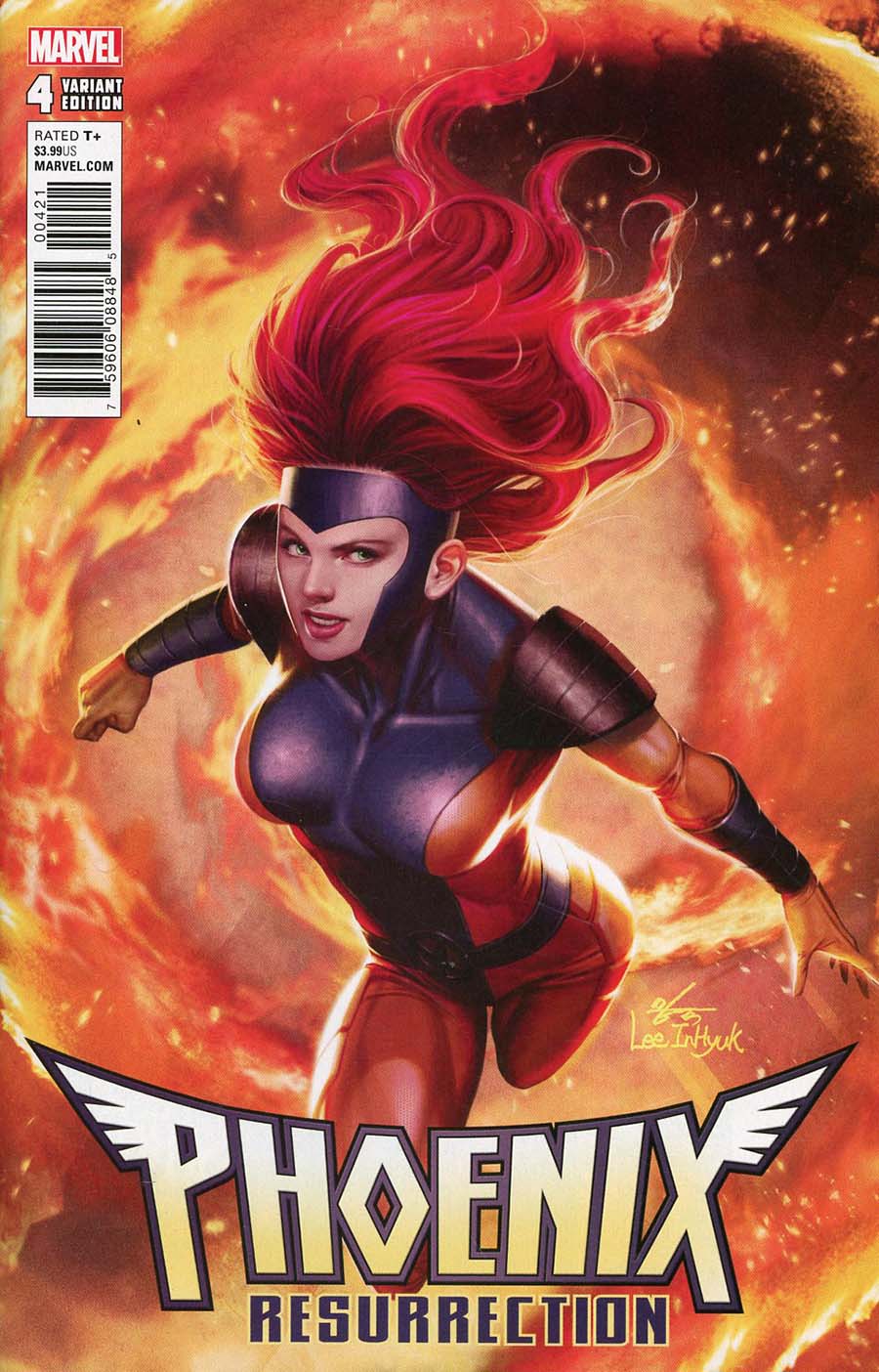 Phoenix Resurrection Return Of (Adult) Jean Grey #4 Cover B Variant In-Hyuk Lee Jean Grey Cover (Marvel Legacy Tie-In)