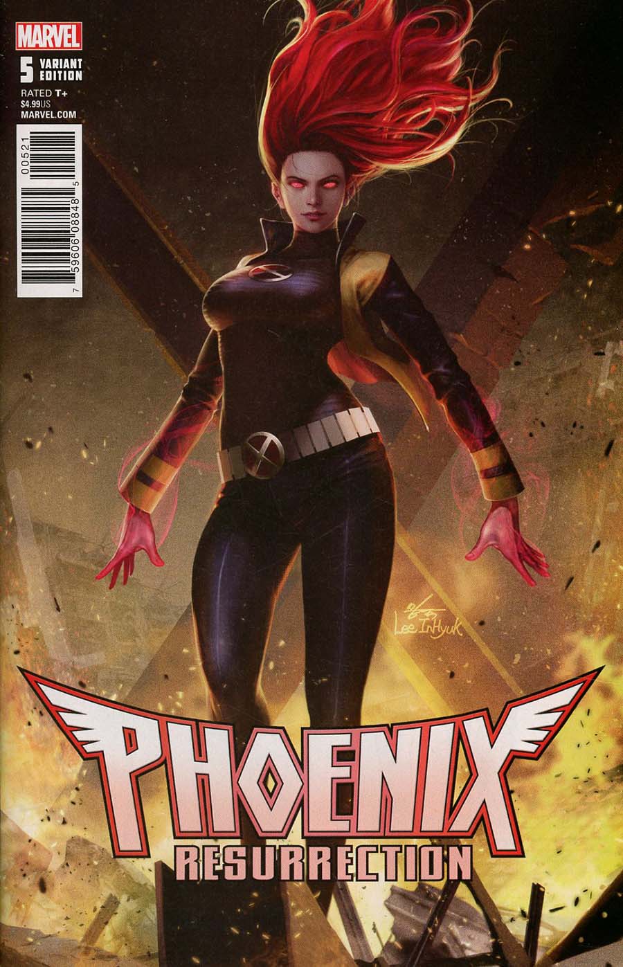 Phoenix Resurrection Return Of (Adult) Jean Grey #5 Cover B Variant In-Hyuk Lee Jean Grey Cover (Marvel Legacy Tie-In)