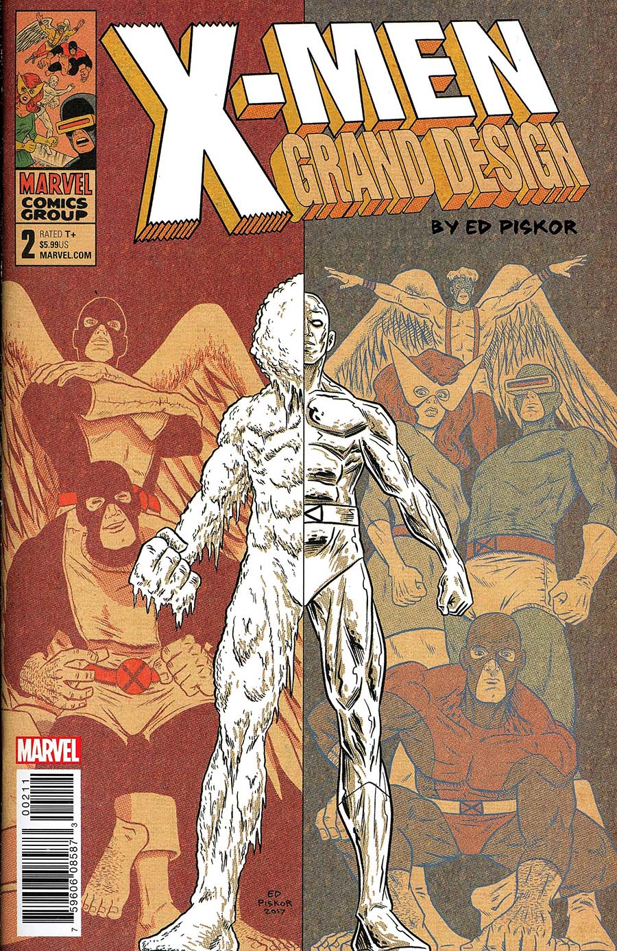 X-Men Grand Design #2 Cover A 1st Ptg Regular Ed Piskor Cover (Marvel Legacy Tie-In)