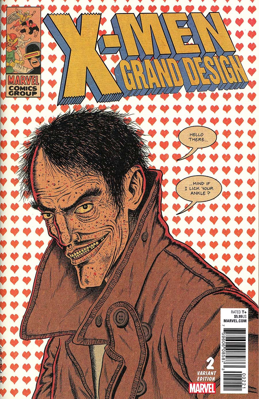 X-Men Grand Design #2 Cover B Variant Ed Piskor Character Cover (Marvel Legacy Tie-In)