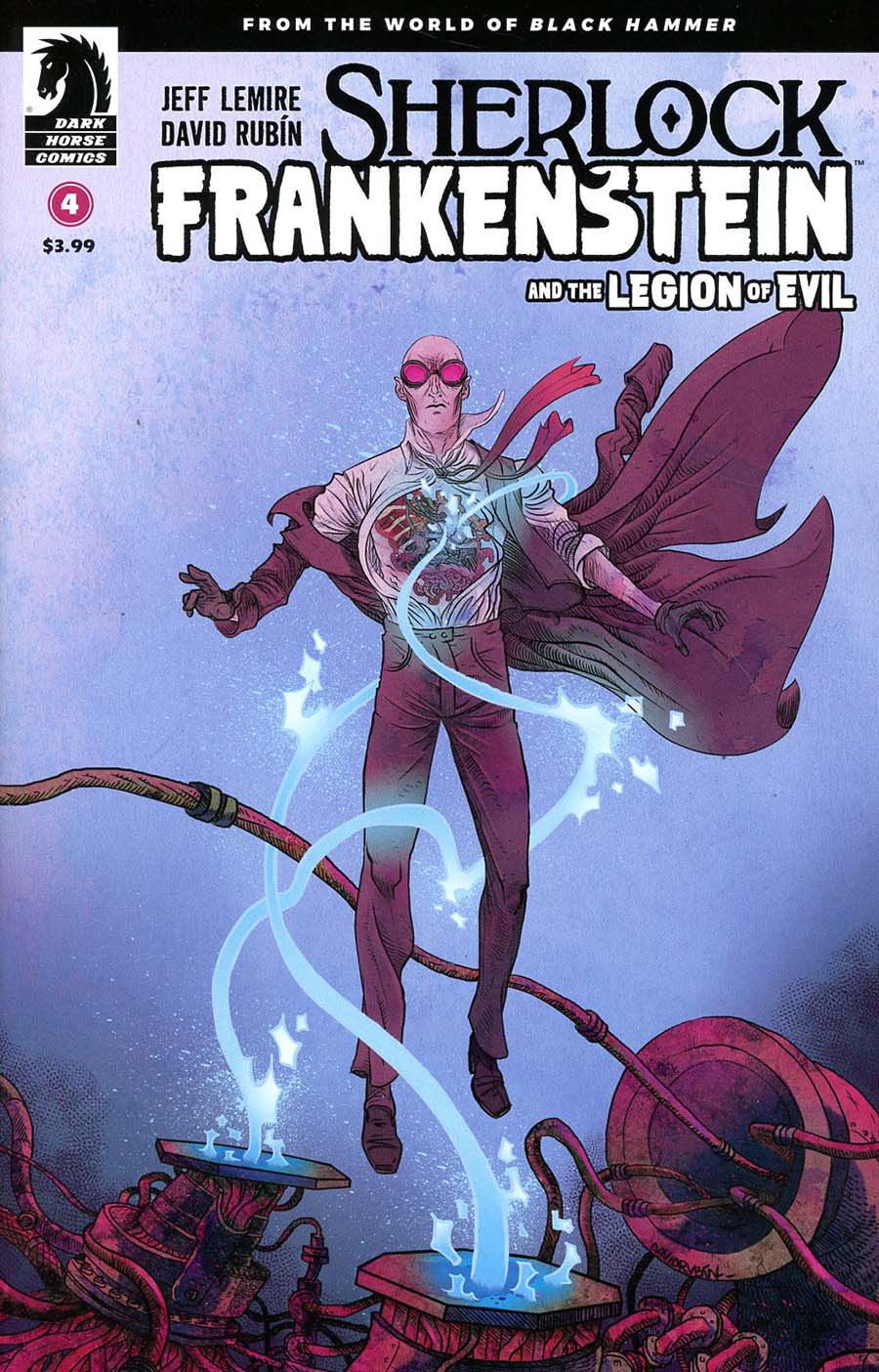 Sherlock Frankenstein And The Legion Of Evil #4 Cover A Regular David Rubin Cover