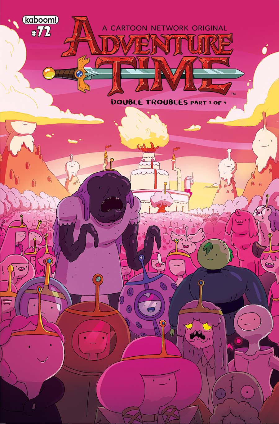 Adventure Time #72 Cover B Variant Joey McCormick Subscription Cover