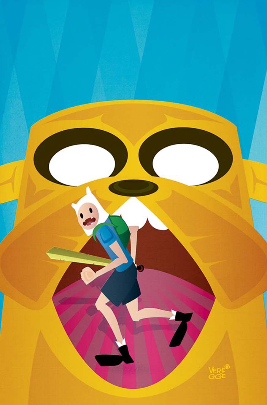 Adventure Time Comics #19 Cover B Variant Jeffrey Veregge Subscription Cover