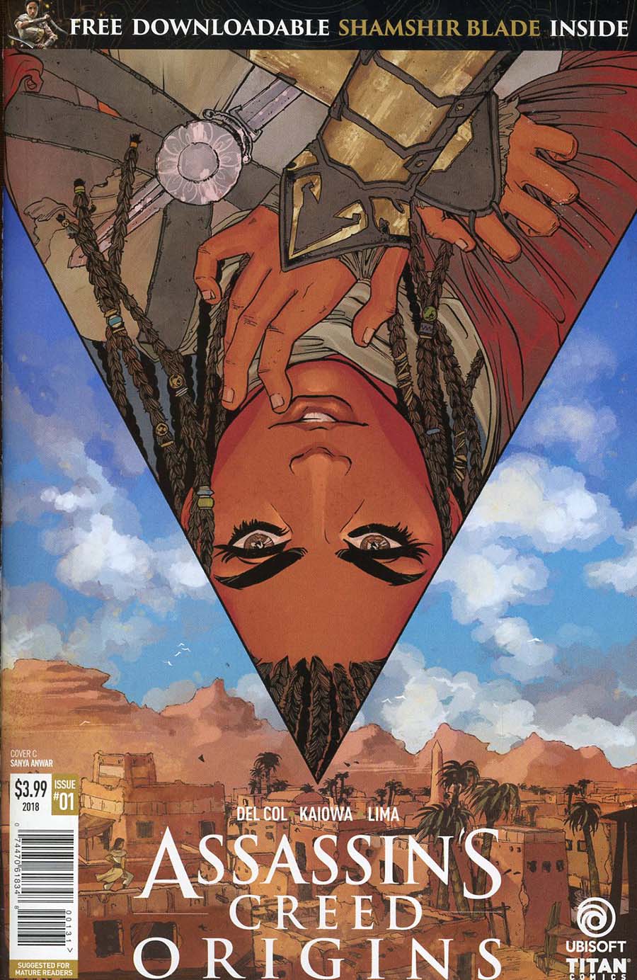 Assassins Creed Origins #1 Cover C Variant Sanya Anwar Cover