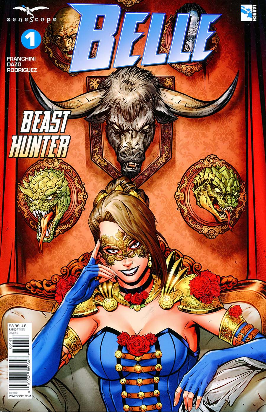 Grimm Fairy Tales Presents Belle Beast Hunter #1 Cover D Riveiro