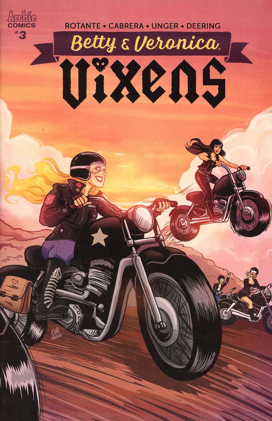 Betty & Veronica Vixens #3 Cover A Regular Eva Cabrera Cover