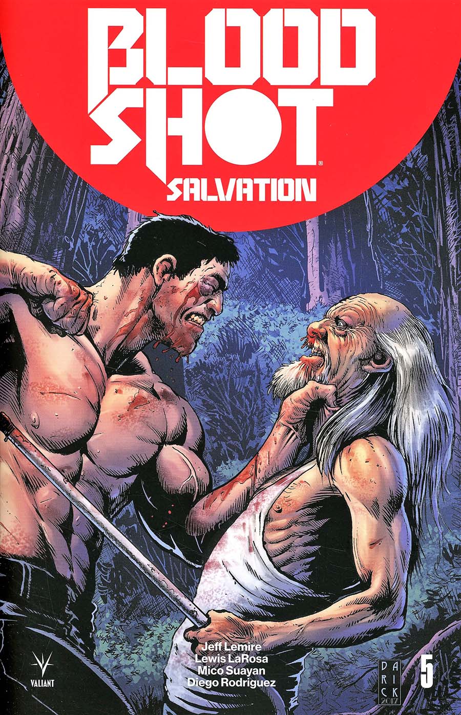 Bloodshot Salvation #5 Cover C Variant Darick Robertson Cover