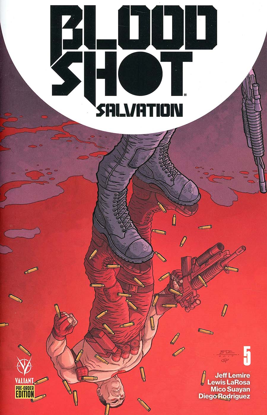 Bloodshot Salvation #5 Cover D Variant Ryan Bodenheim Cover