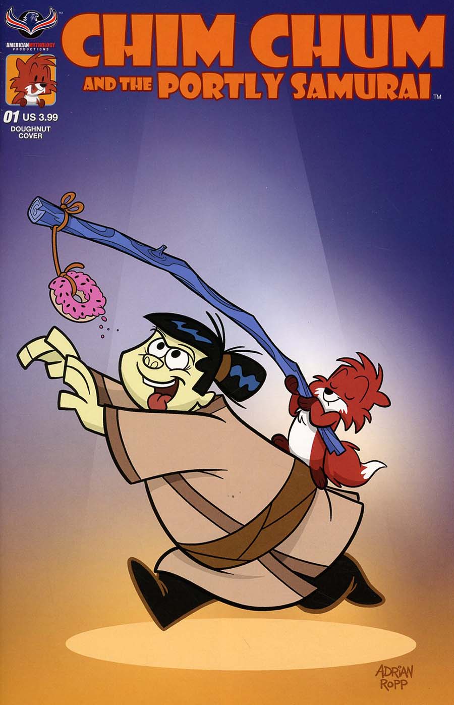 Chim Chum And The Portly Samurai #1 Cover B Variant Adrian Ropp Doughnut Cover