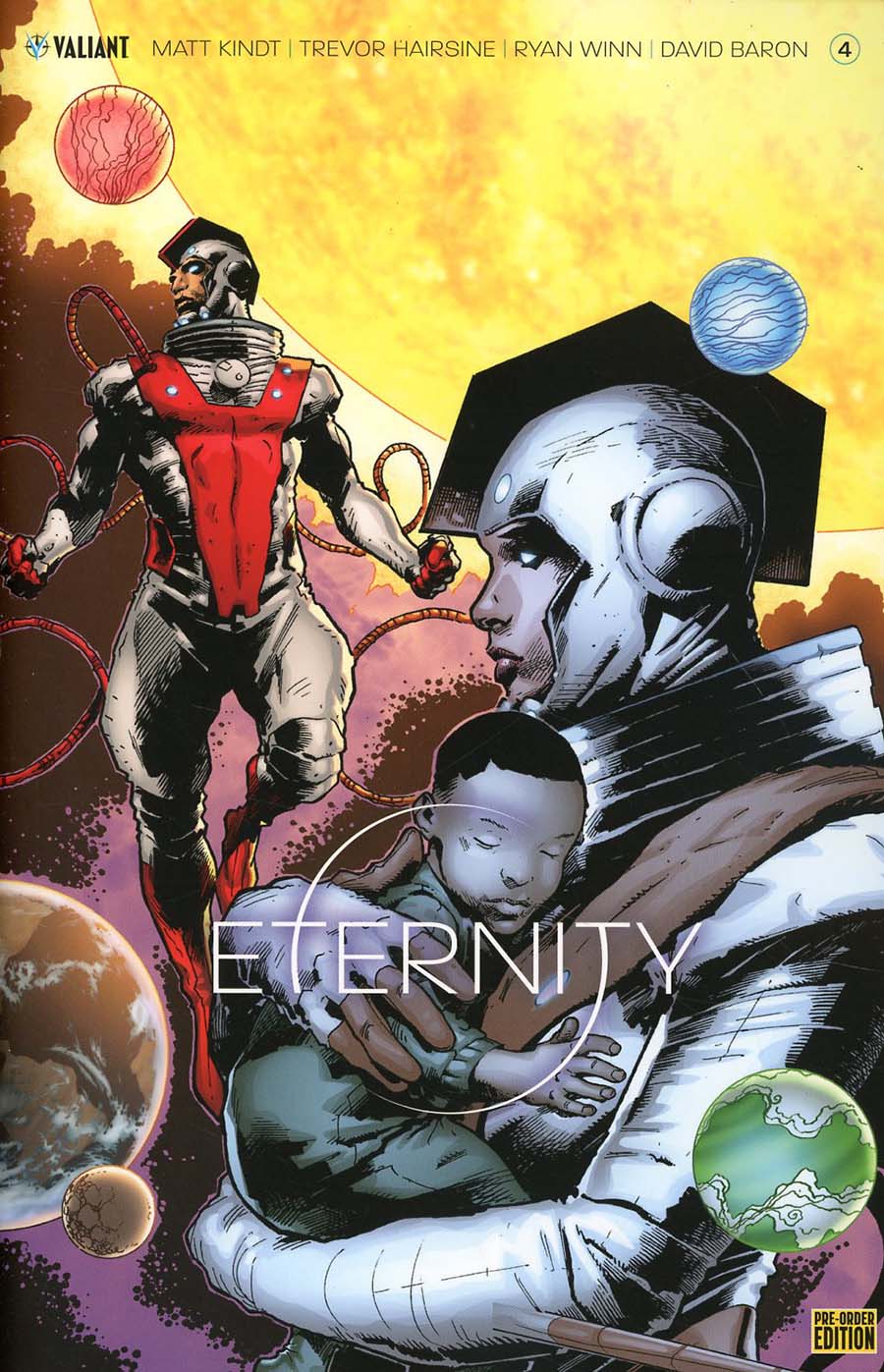 Eternity #4 Cover C Variant Trevor Hairsine Cover