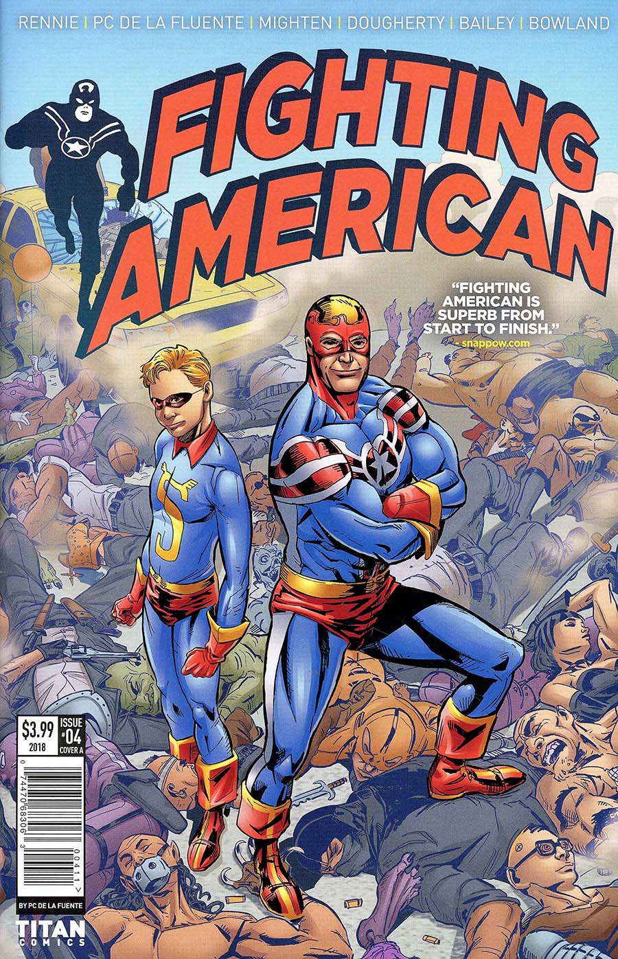 Fighting American Vol 4 #4 Cover A Regular Francisco De La Fuente Cover