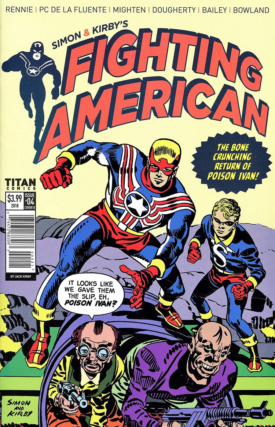 Fighting American Vol 4 #4 Cover B Variant Jack Kirby Cover