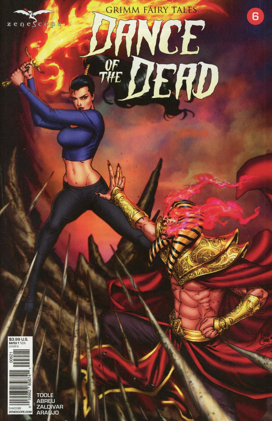 Grimm Fairy Tales Presents Dance Of The Dead #6 Cover B Fritz Casas