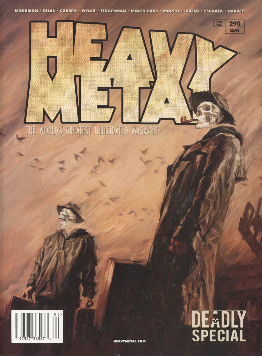 Heavy Metal #290 Cover B Shane Pierce