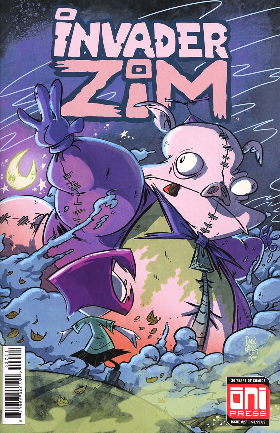 Invader Zim #27 Cover B Variant Drew Rausch Cover