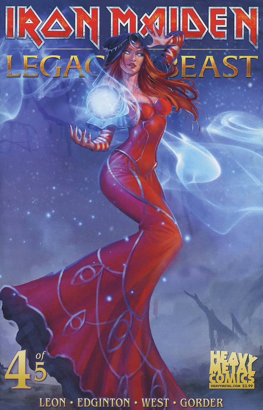 Iron Maiden Legacy Of The Beast #4 Cover C Variant Cover