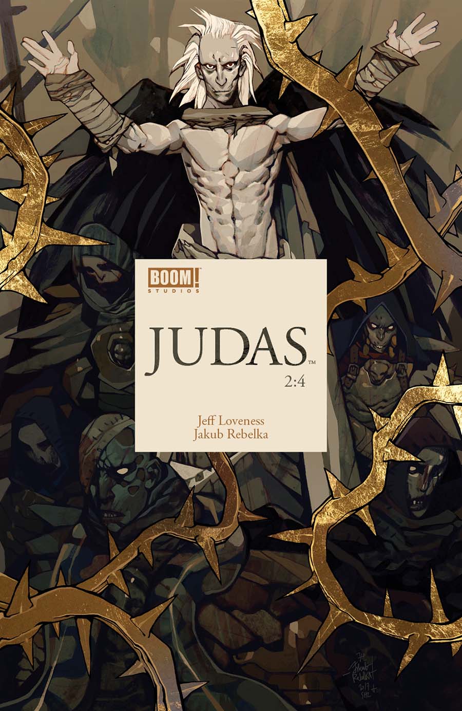 Judas #2 Cover A Regular Jakub Rebelka Cover