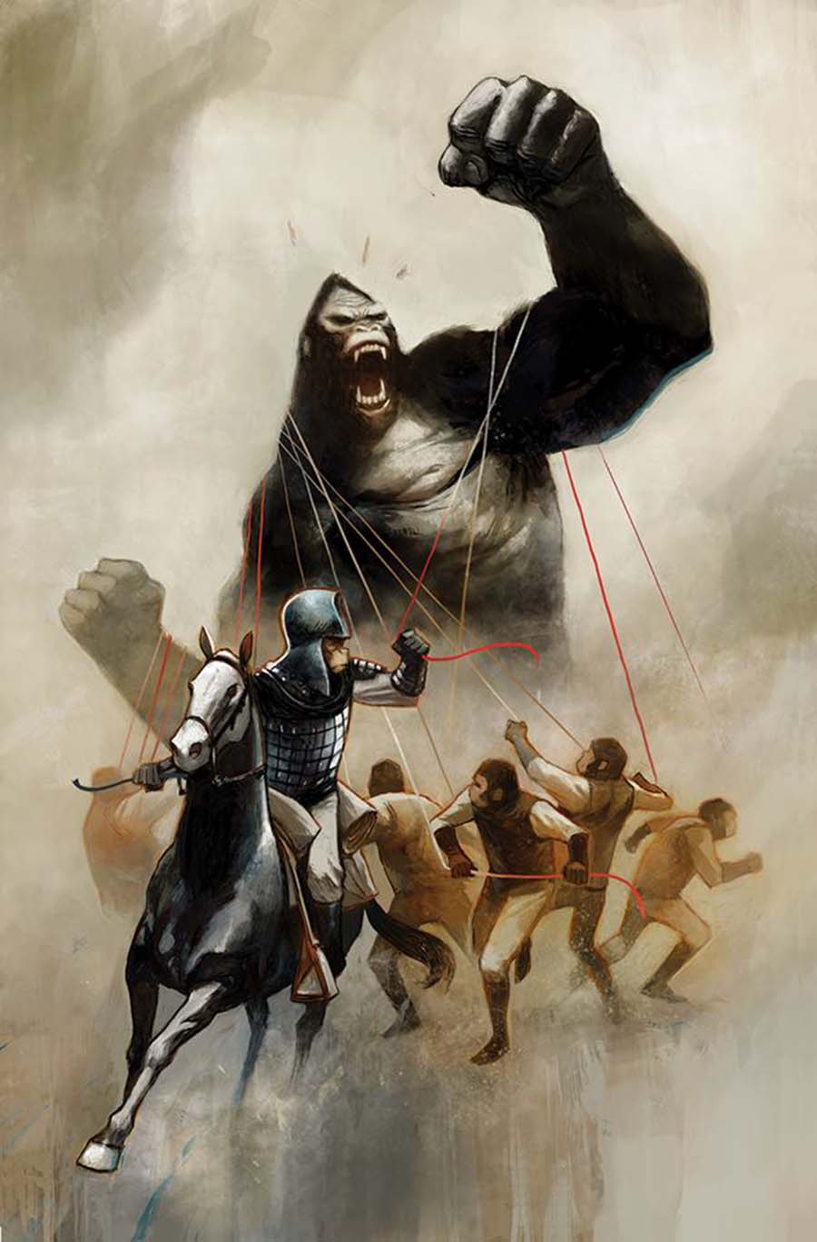 Kong On The Planet Of The Apes #3 Cover A Regular Mike Huddleston Cover