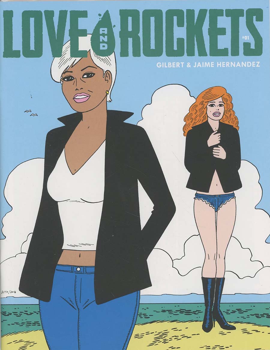 Love And Rockets Vol 4 #1 Cover B Variant Gilbert Hernandez Limited Cover