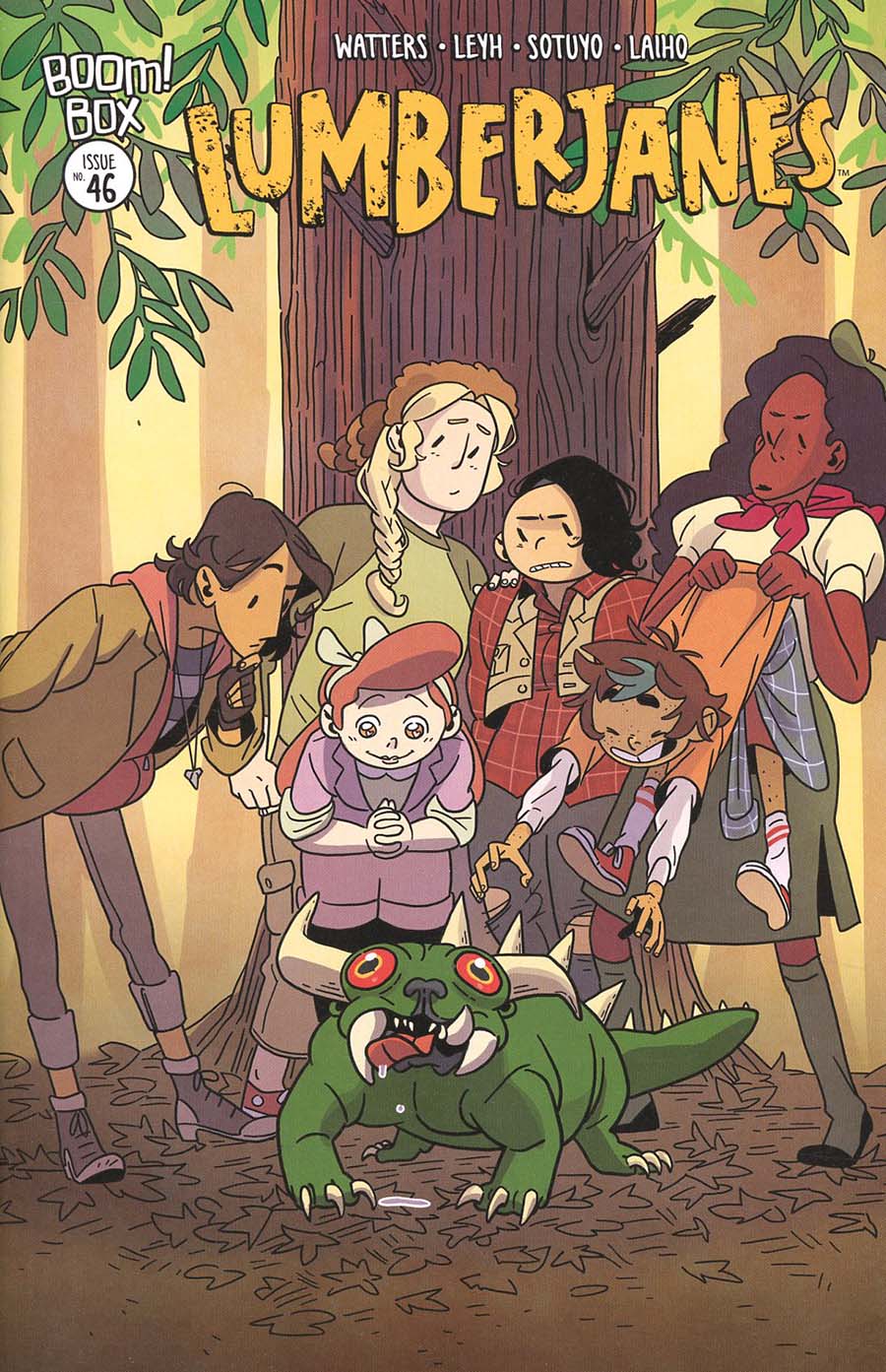 Lumberjanes #46 Cover A Regular Kat Leyh Cover