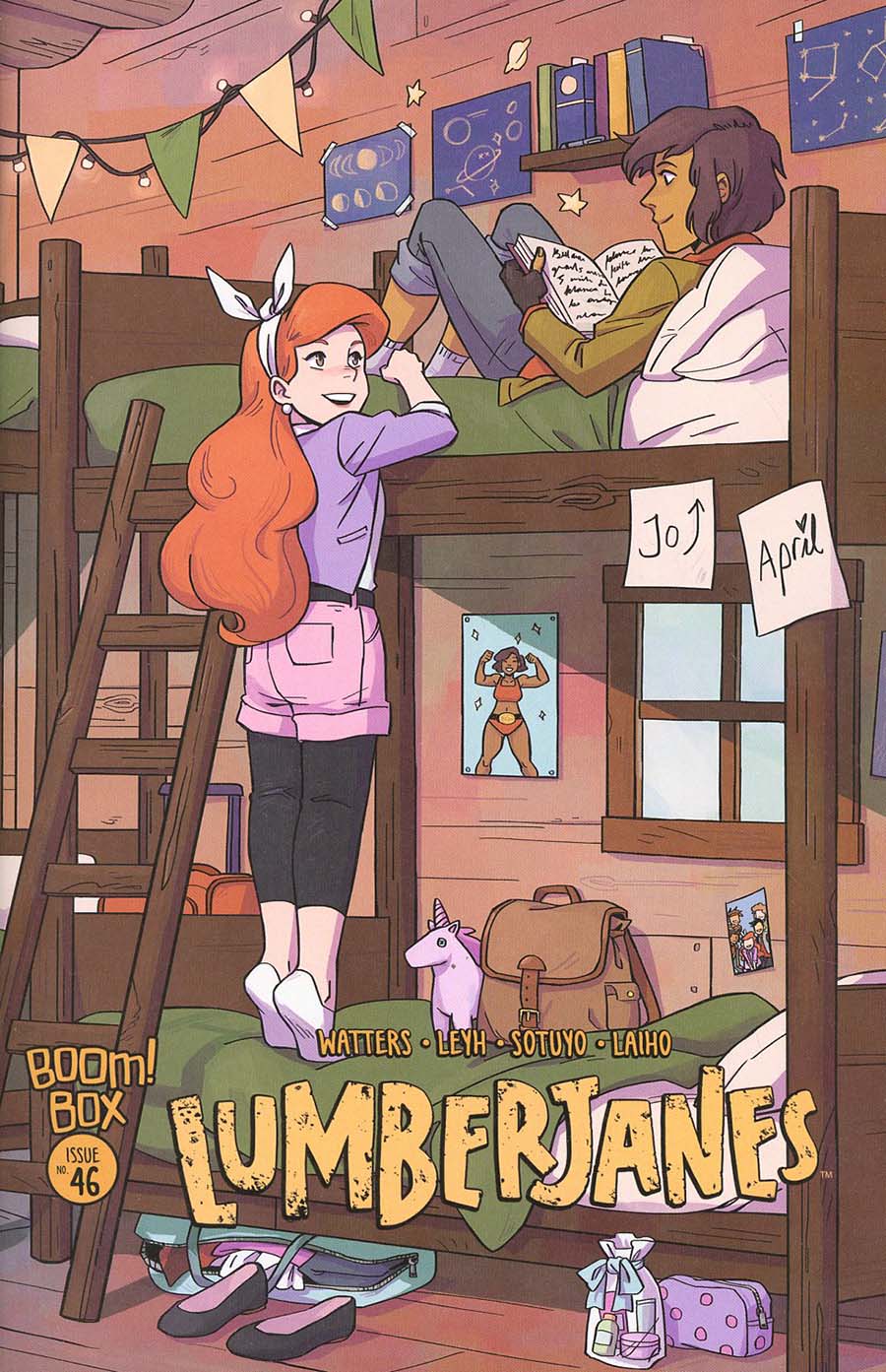 Lumberjanes #46 Cover B Variant Michelle Wong Subscription Cover