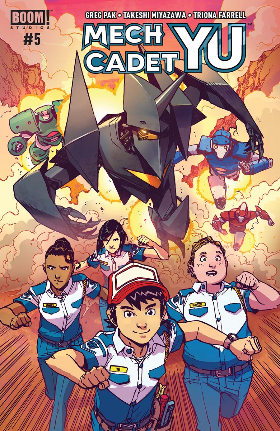 Mech Cadet Yu #5 Cover A Regular Takeshi Miyazawa Cover