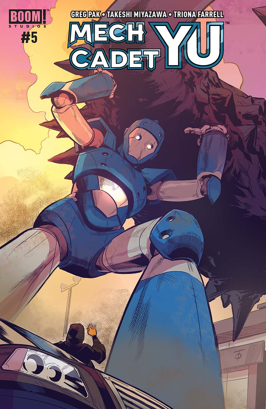 Mech Cadet Yu #5 Cover B Variant Marcus To Subscription Cover
