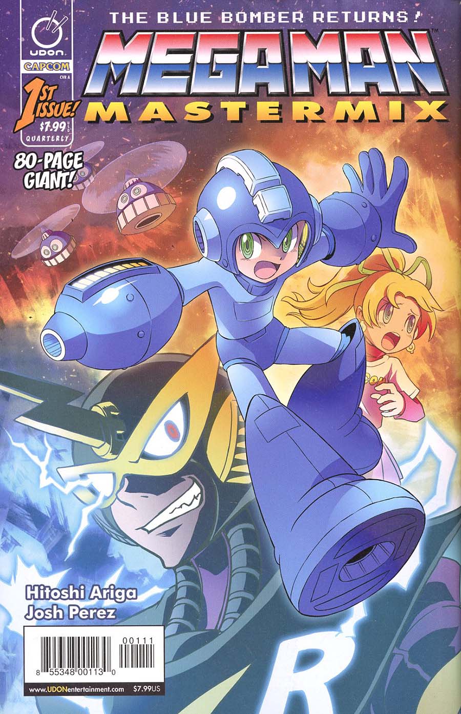 Mega Man Mastermix #1 Cover A Regular Hitoshi Ariga Cover
