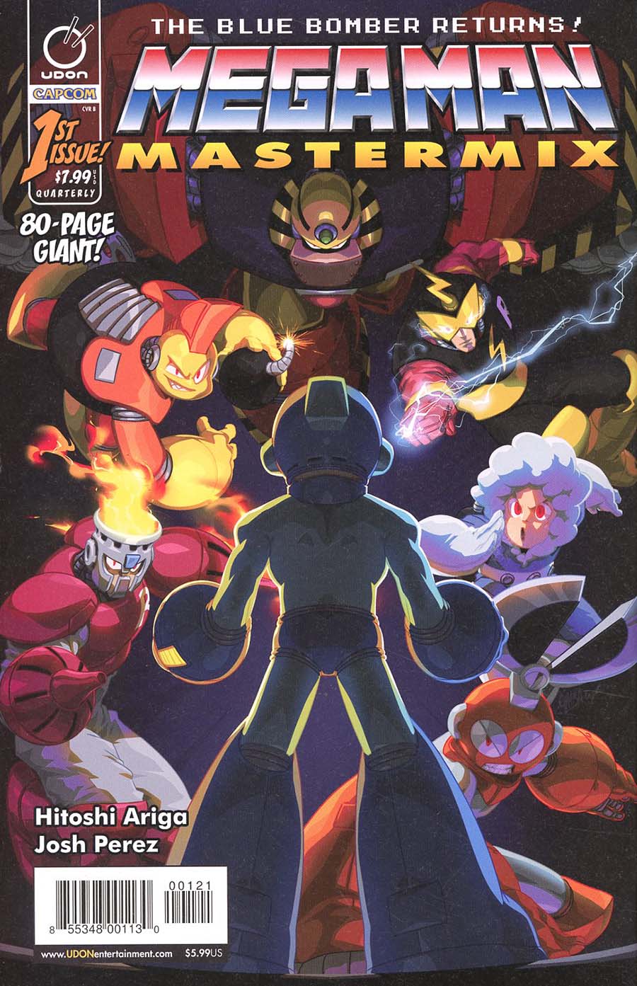 Mega Man Mastermix #1 Cover B Variant Jeffrey Cruz Cover