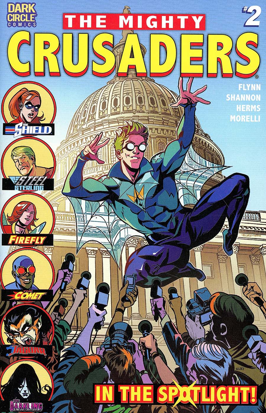 Mighty Crusaders Vol 4 #2 Cover A Regular Kelsey Shannon Cover