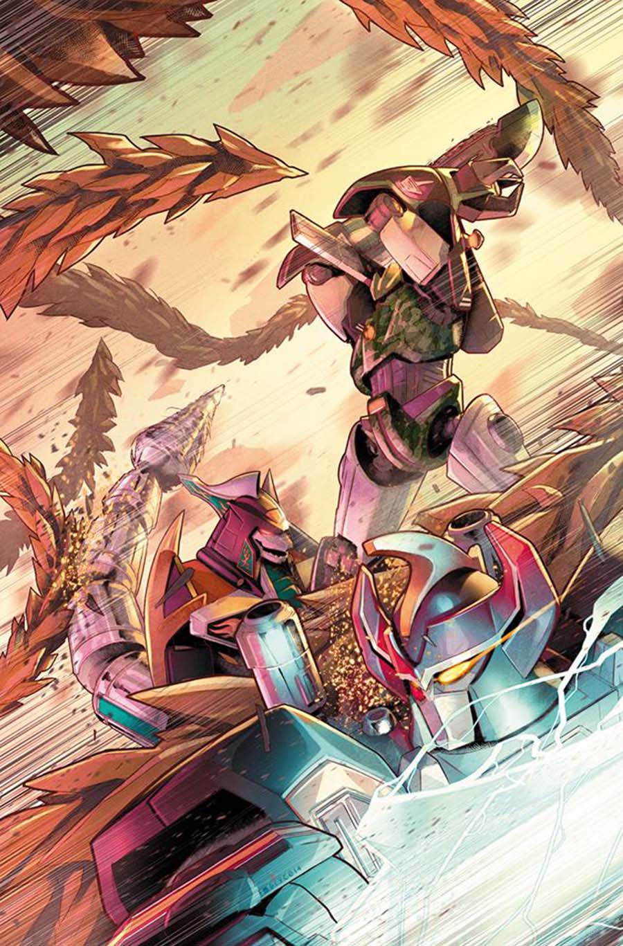 Mighty Morphin Power Rangers (BOOM Studios) #23 Cover A Regular Jamal Campbell Cover