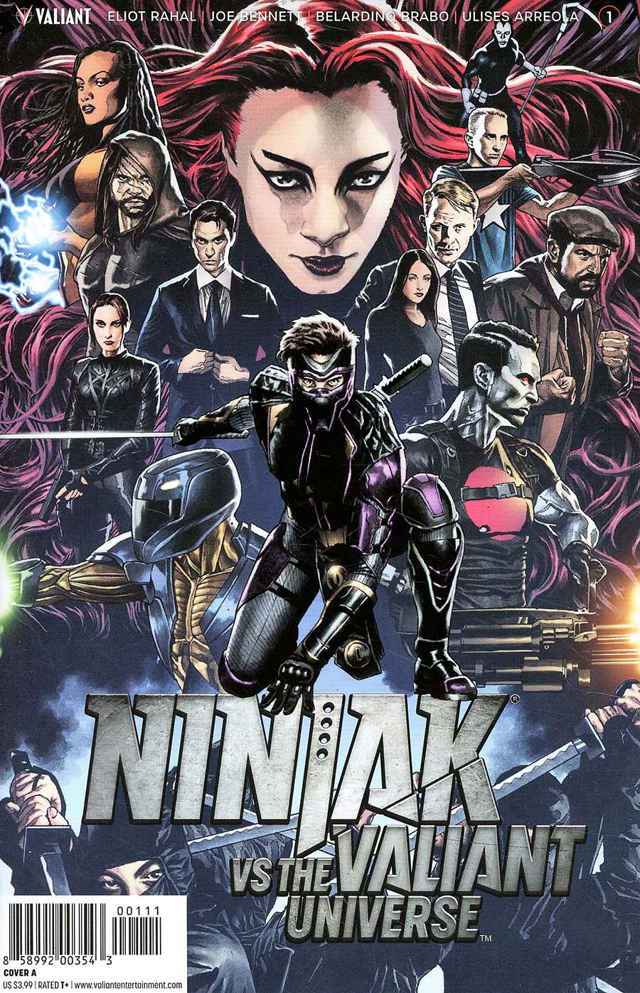 Ninjak vs The Valiant Universe #1 Cover A Regular Mico Suayan Cover