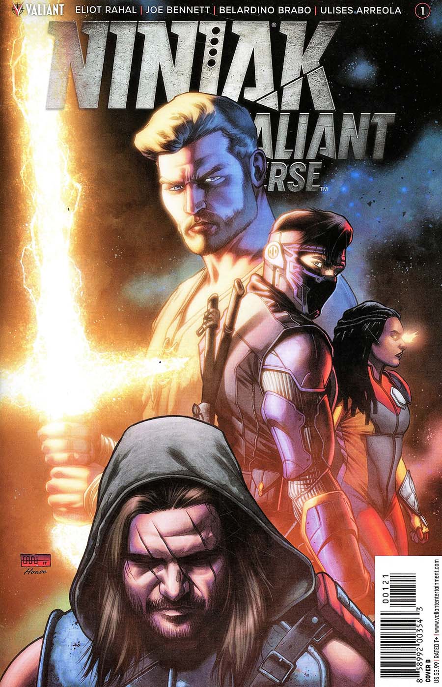 Ninjak vs The Valiant Universe #1 Cover B Variant CAFU Cover