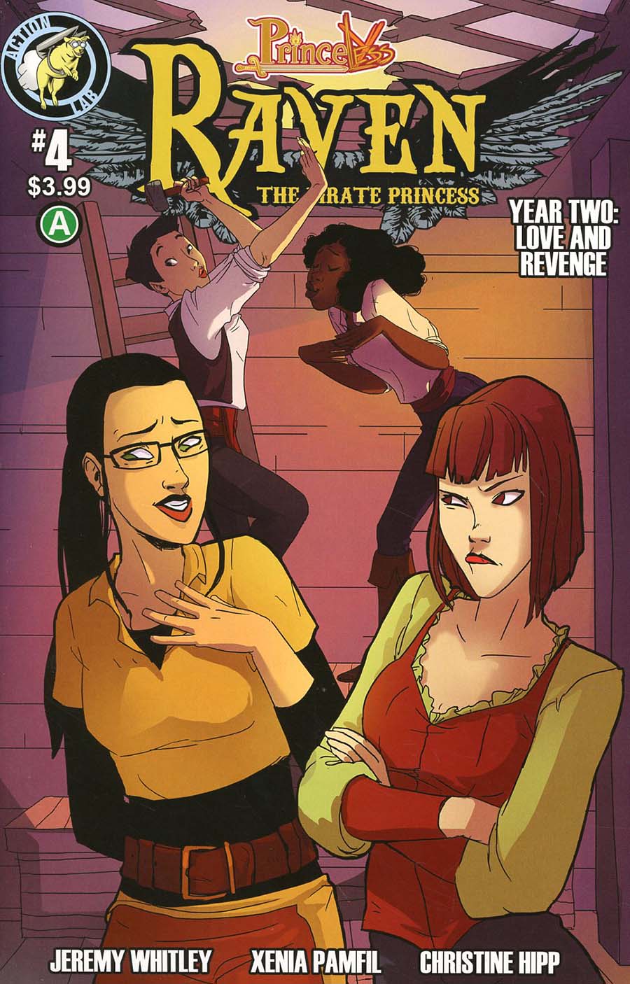 Princeless Raven Year 2 Love And Revenge #4 Cover A Regular Xenia Pamfil Cover