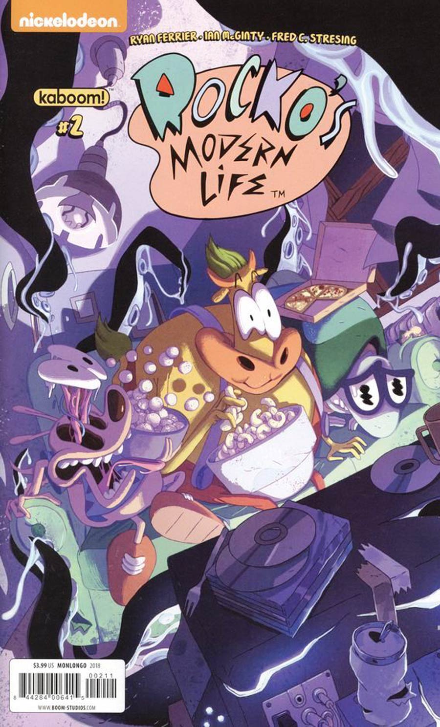 Rockos Modern Life Vol 2 #2 Cover A Regular Jorge Monlongo Cover