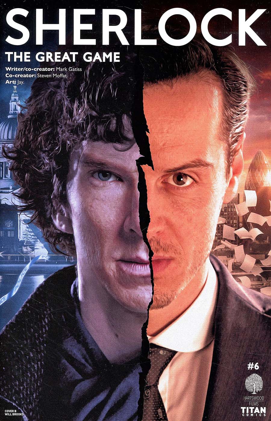 Sherlock The Great Game #6 Cover B Variant Photo Cover