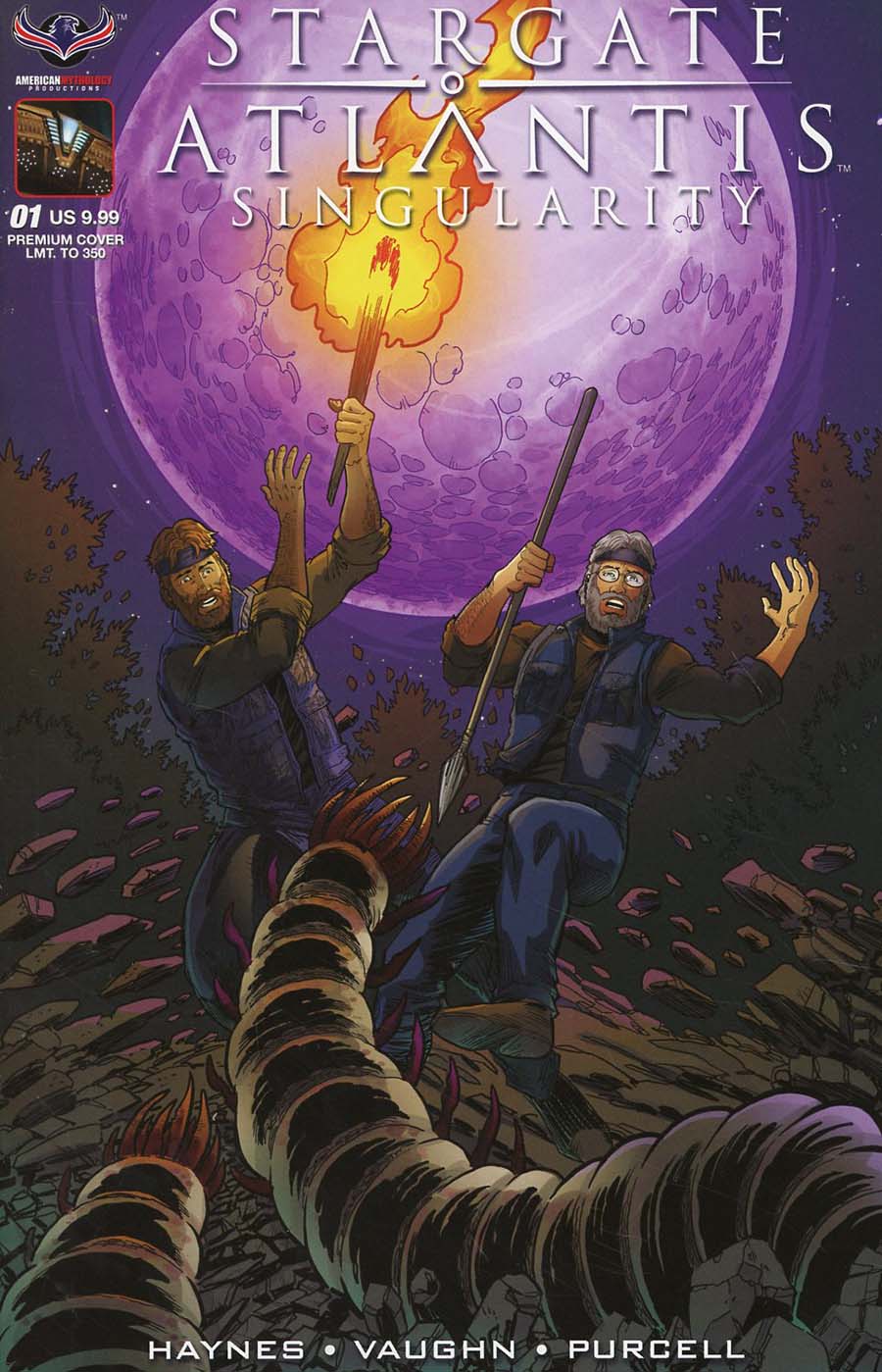 Stargate Atlantis Singularity #1 Cover C Variant Clint Hilinski Premium Limited Edition Cover