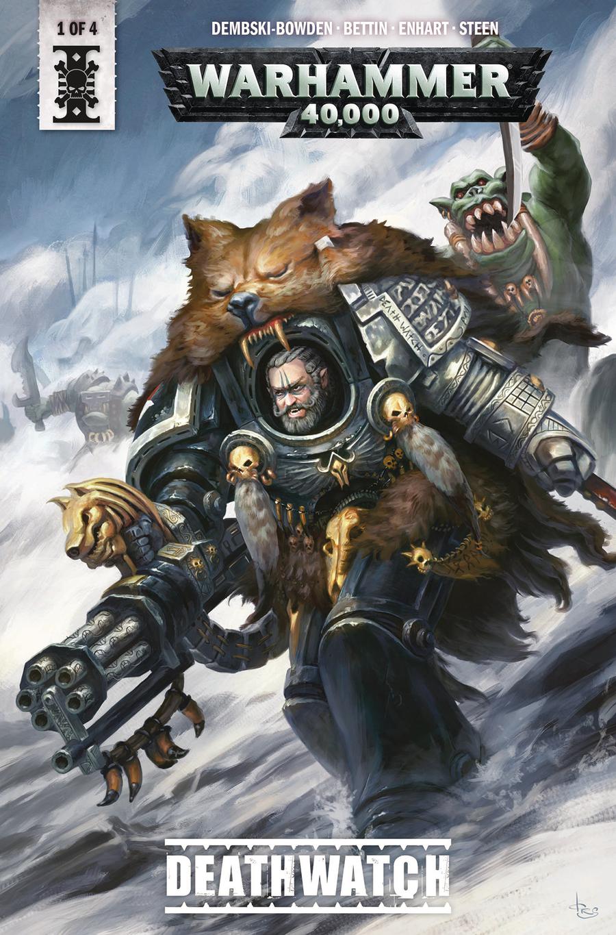 Warhammer 40000 Deathwatch #1 Cover B Variant Orjan Svendson Cover