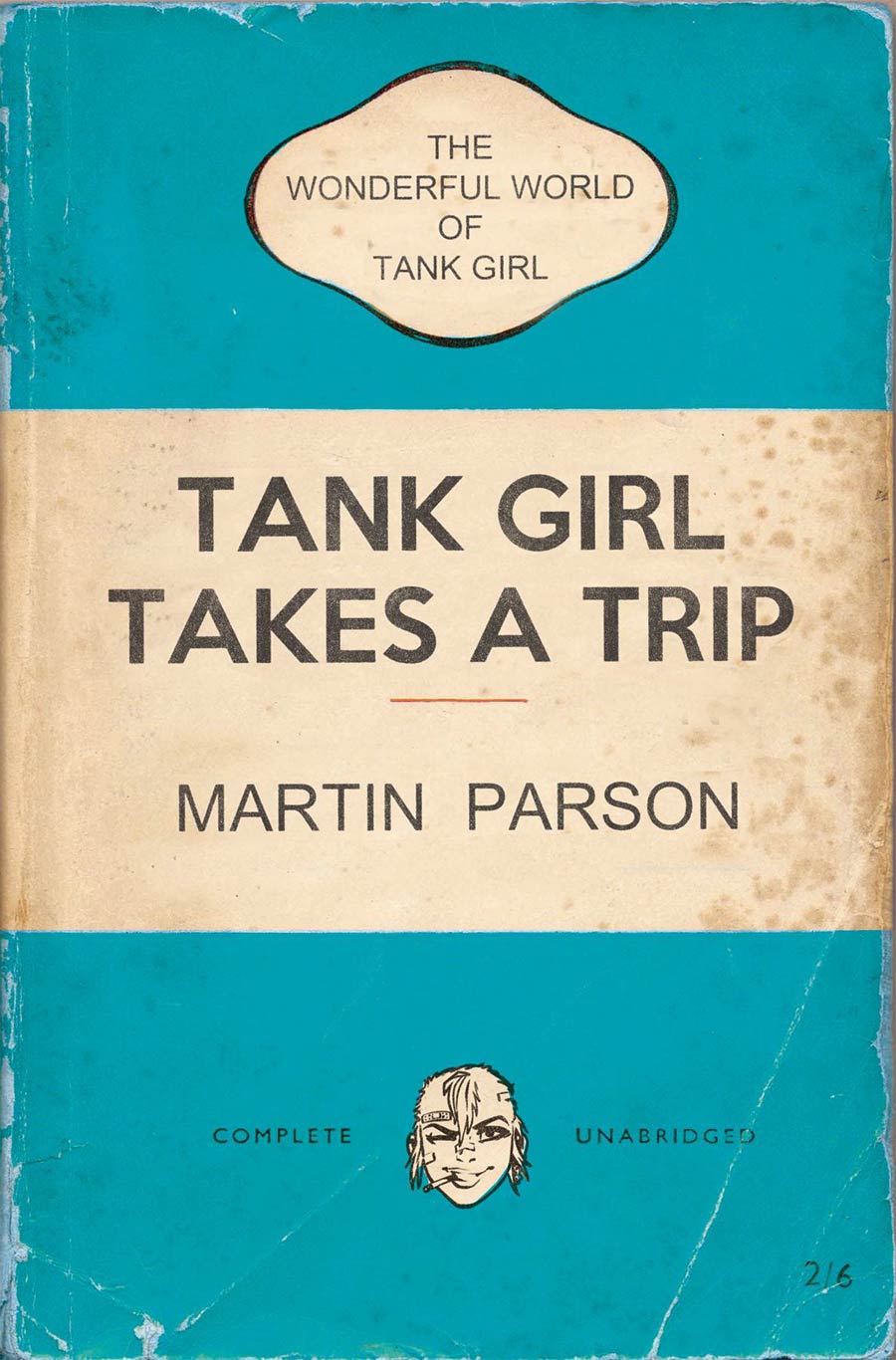 Wonderful World Of Tank Girl #4 Cover C Variant Alan Martin Bookshelf Cover