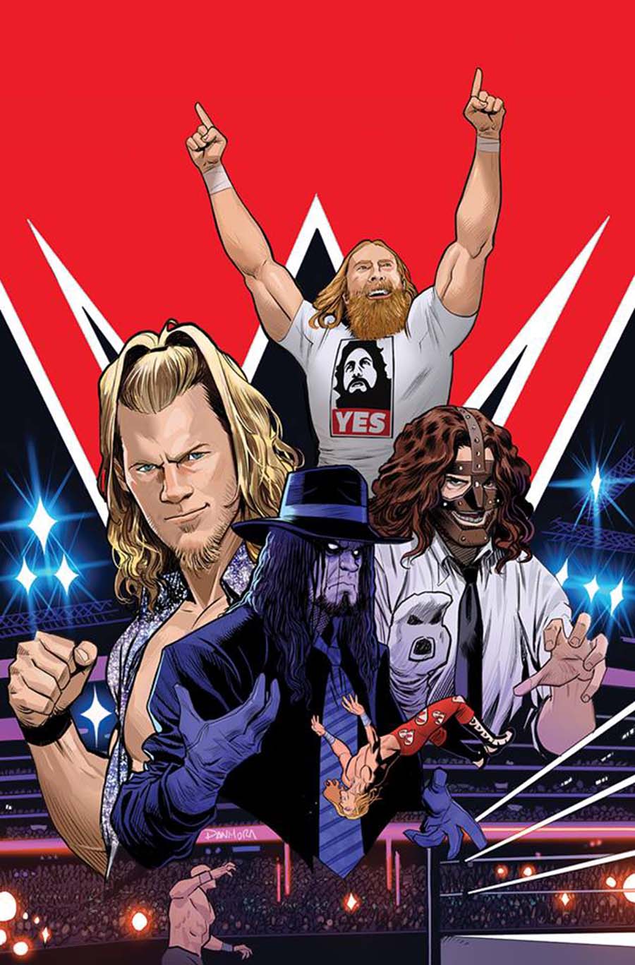 WWE #13 Cover A Regular Dan Mora Cover