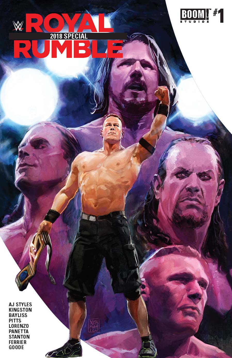 WWE Royal Rumble 2018 Special #1 Cover A Regular Xermanico Cover