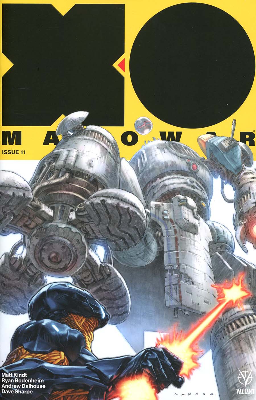 X-O Manowar Vol 4 #11 Cover A Regular Lewis Larosa Cover