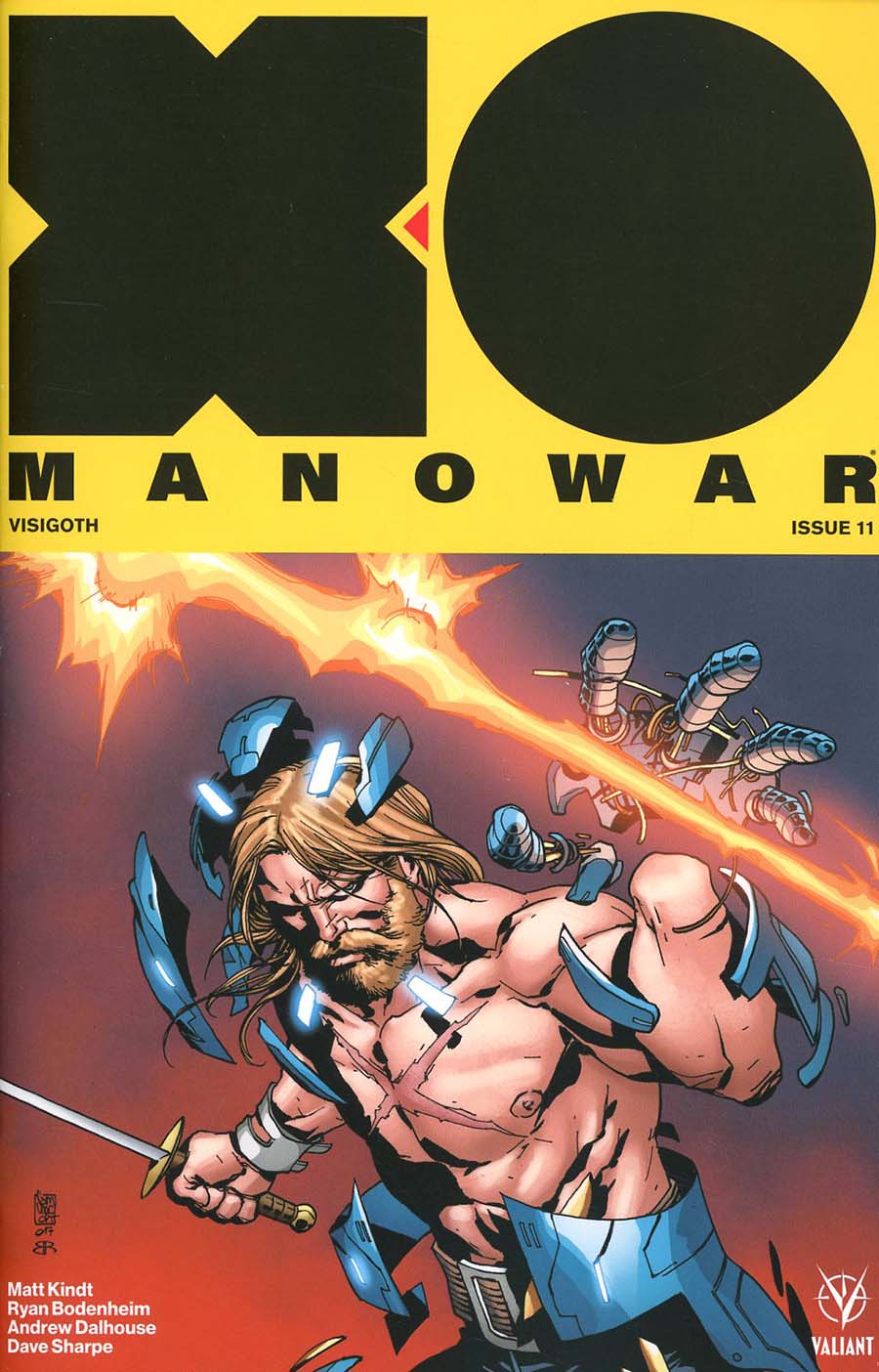 X-O Manowar Vol 4 #11 Cover B Variant Giuseppe Camuncoli Cover