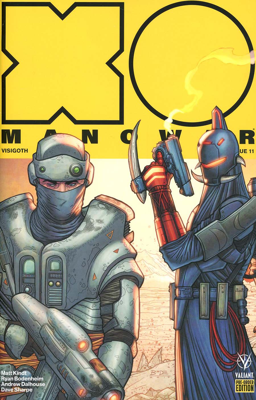 X-O Manowar Vol 4 #11 Cover C Variant Renato Guedes Cover