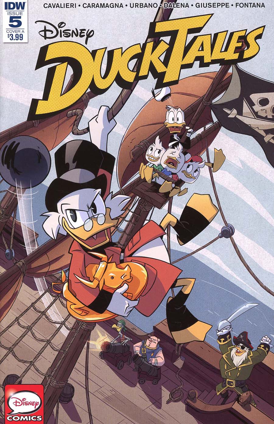 Ducktales Vol 4 #5 Cover A Regular Marco Ghiglione Cover