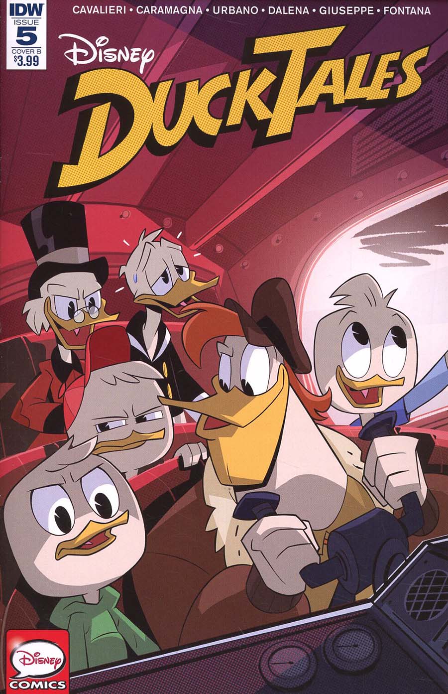 Ducktales Vol 4 #5 Cover B Variant Marco Ghiglione Cover